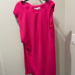 Trina Turk Pink Asymmetrical Dress